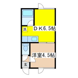 ノースパレスⅤの物件間取画像